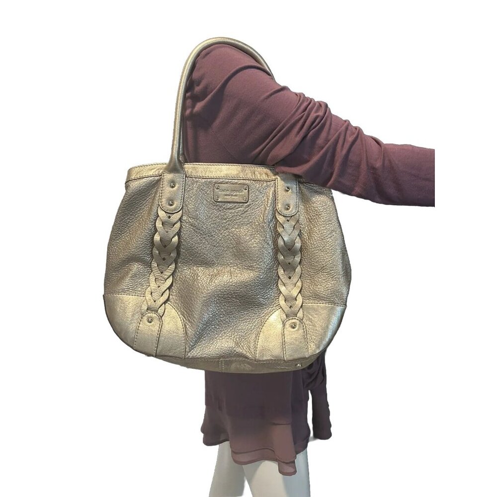 kate spade gold hobo shoulder handbag